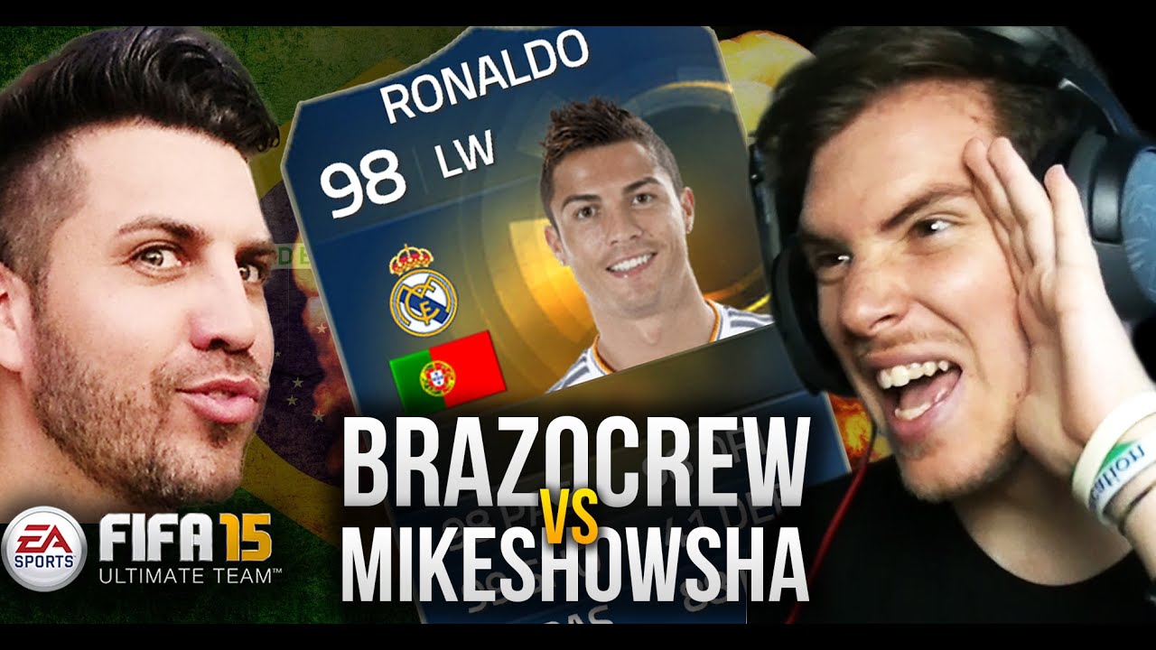 BRAZOCREW CONTRO RONALDO TOTS - FIFA 15 -w/ MikeShowSha