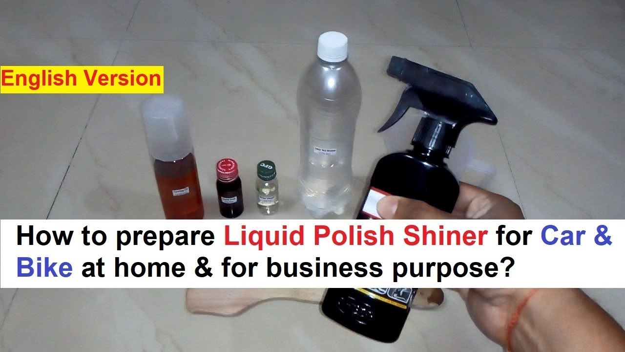Liquid Polish Shiner for Car & Bike - 100% Real Formula