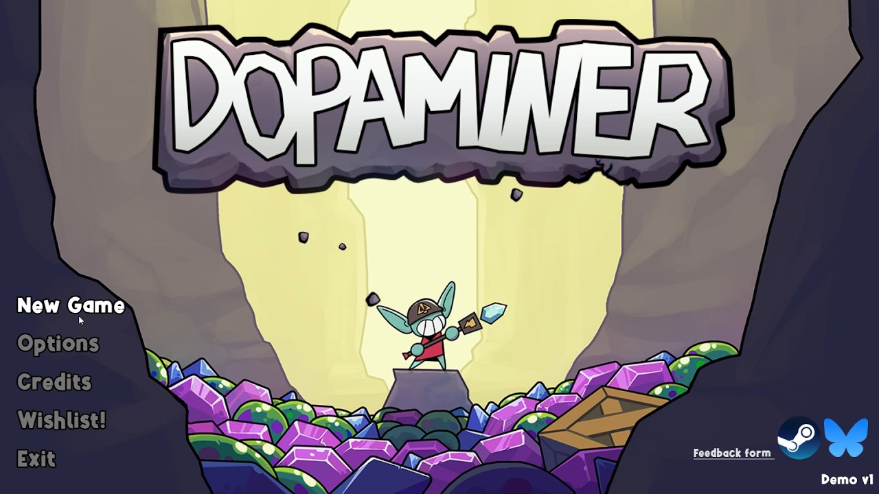 DOPAMINER｜Addictive and repetitive minimum mining game