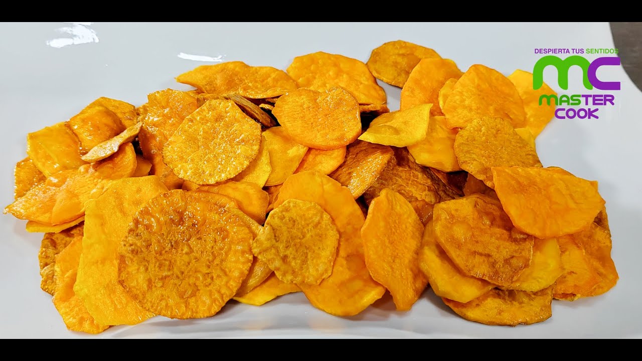 Cómo preparar CHIPS DE CAMOTE O BATATA, RECETA PARA NEGOCIO, CRUJIENTE Y DELICIOSO 🟥⬜🟥 #streetfood