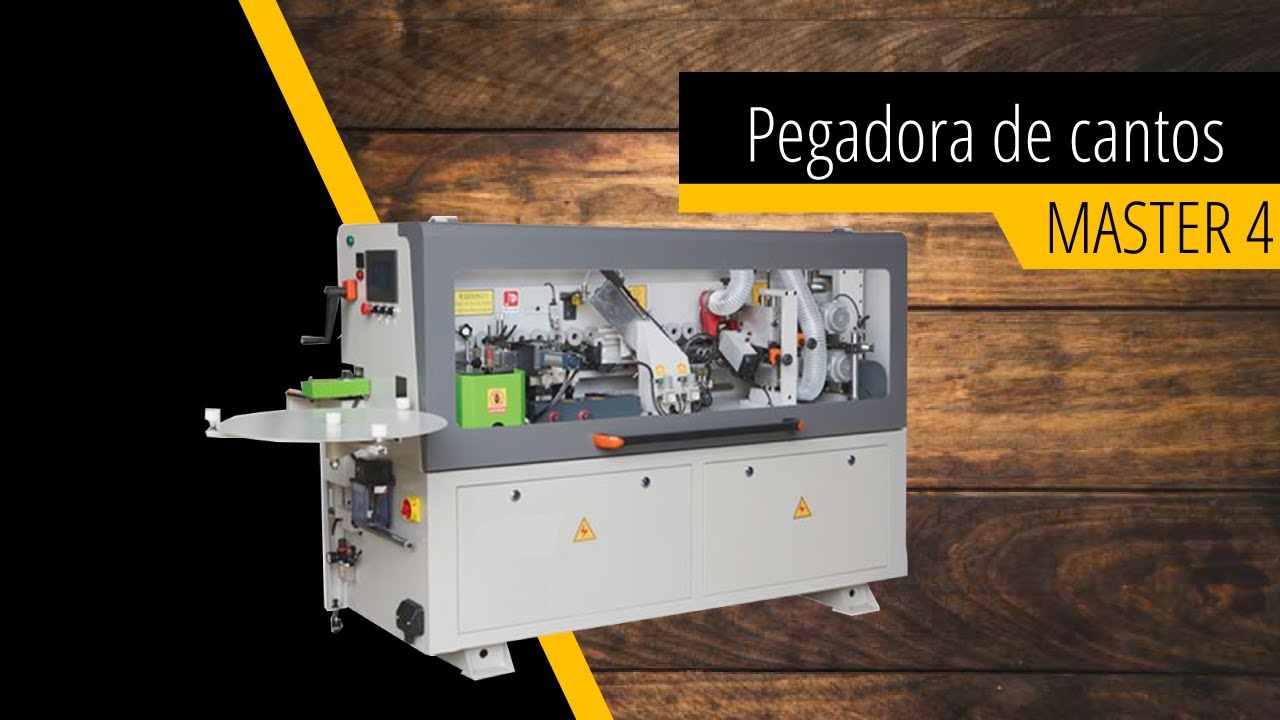 PEGADORA DE CANTOS MASTER 4 OMAC - TAURUS MÁQUINAS PARA LA INDUSTRIA MADERERA