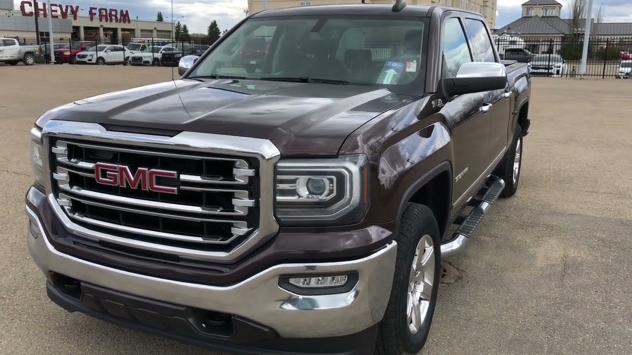 2016 GMC Sierra 1500 Z71 SLT Crew Cab 4x4 LEATHER Review
