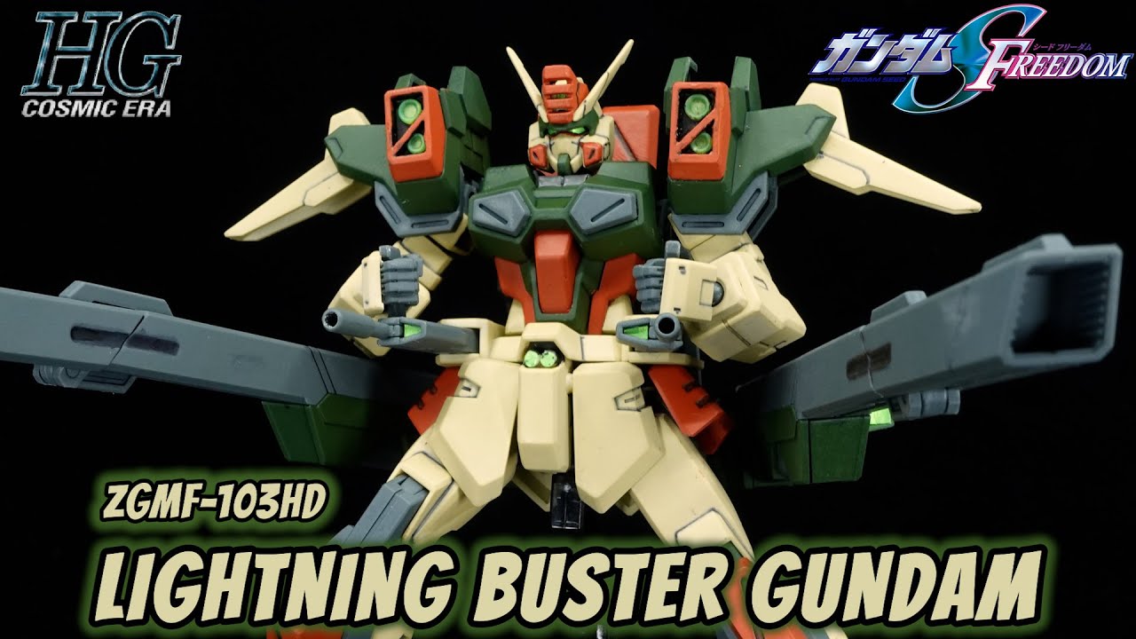 Обзор HG Lightning Buster Gundam | Gundam SEED Freedom