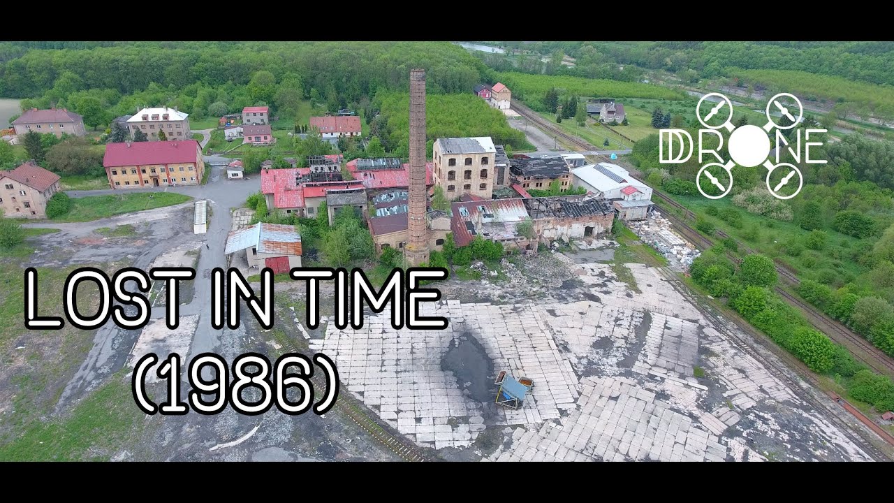 (DJI Phantom 4, 4K) Opuštěná továrna Dymokury | Abandoned factory survey in Central Bohemia by drone