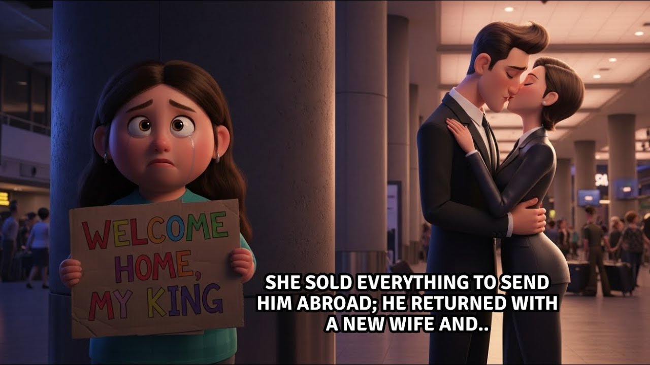 She sold everything to send him abroad, he returned with a NEW WIFE and called her a MAID