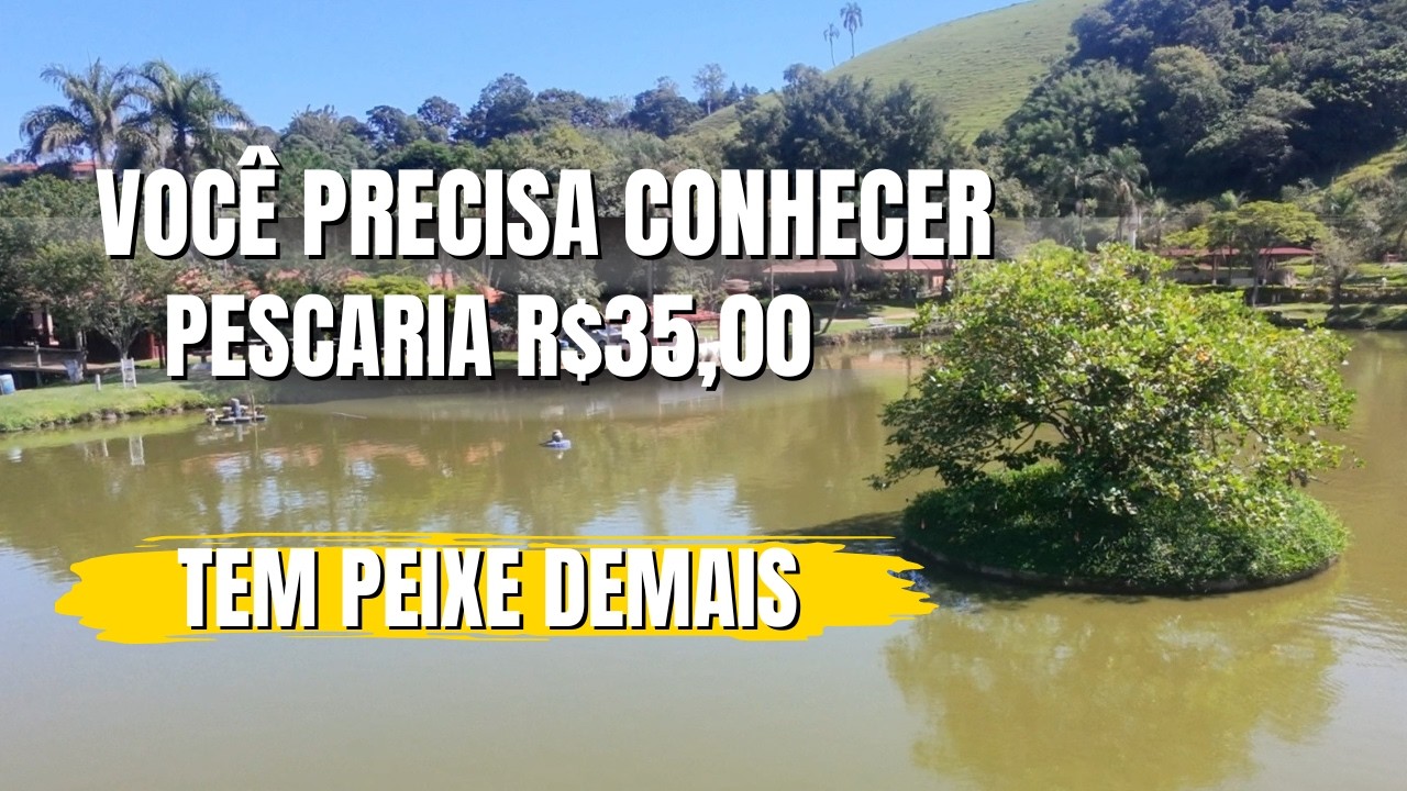 PESQUE QUANTOS PEIXES AGUENTAR! ESSE PESQUEIRO TEM PEIXE DEMAIS