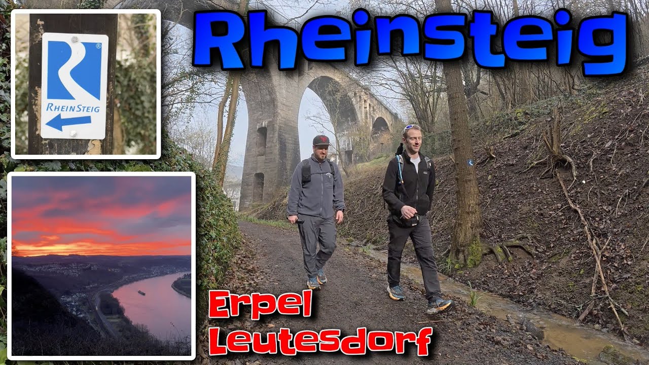 Rheinsteig mit Wiederherstellung der Fahrtüchtigkeit auf Erpeler Ley