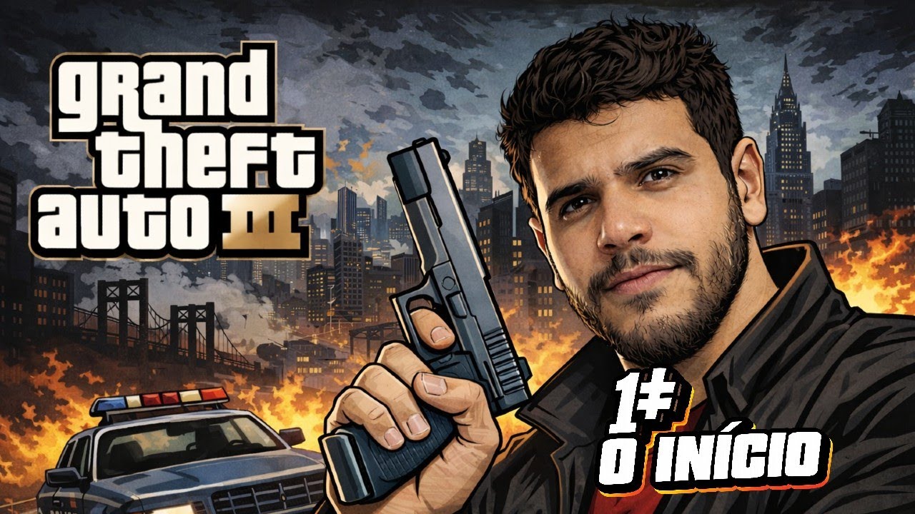 (RE-UP)Aquecimento para o GTA 6  GTA 3!!! O INÍCIO