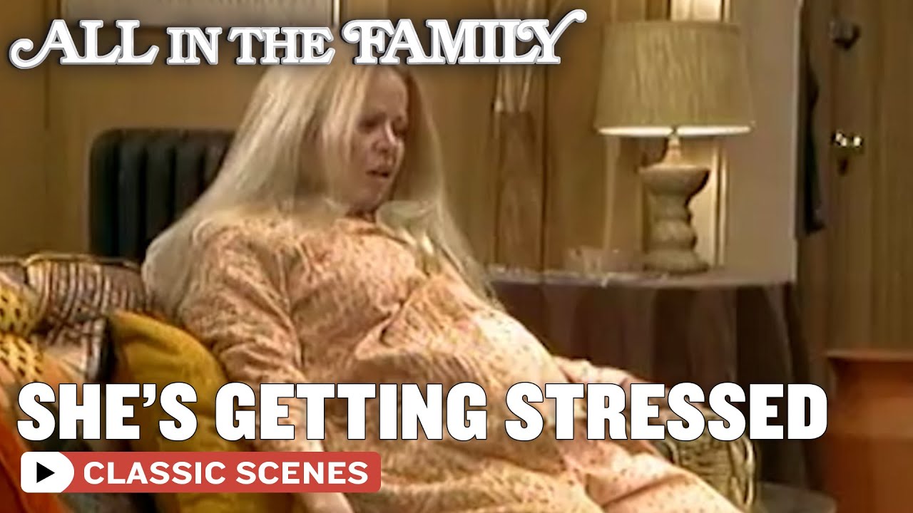 Gloria's Baby Is Overdue (ft Sally Struthers) | All In The Family