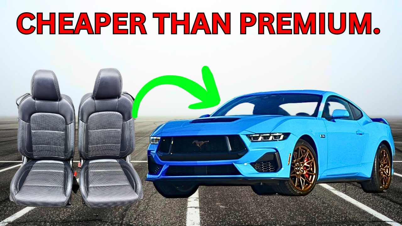 ЭКОНОМЬТЕ ДЕНЬГИ! Превратите свой базовый Mustang в премиум-класс всего за 200 долларов!