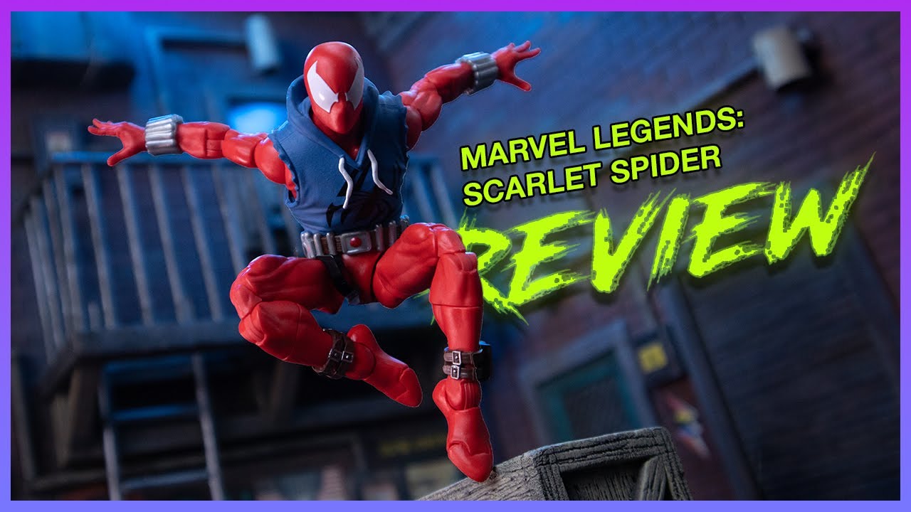 MARVEL LEGENDS: SCARLET SPIDER RERSEÑA EN ESPAÑOL 🕸️