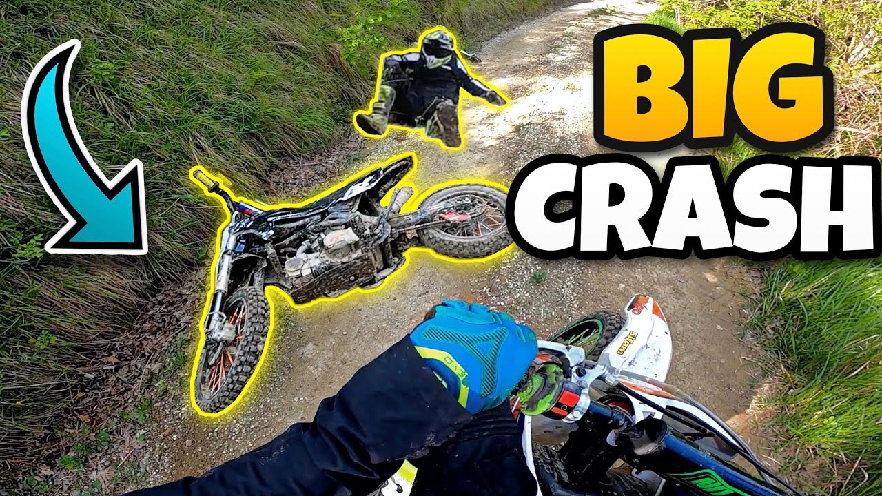 ENDURO e CRASH con le DIRT BIKE - KAYO 140