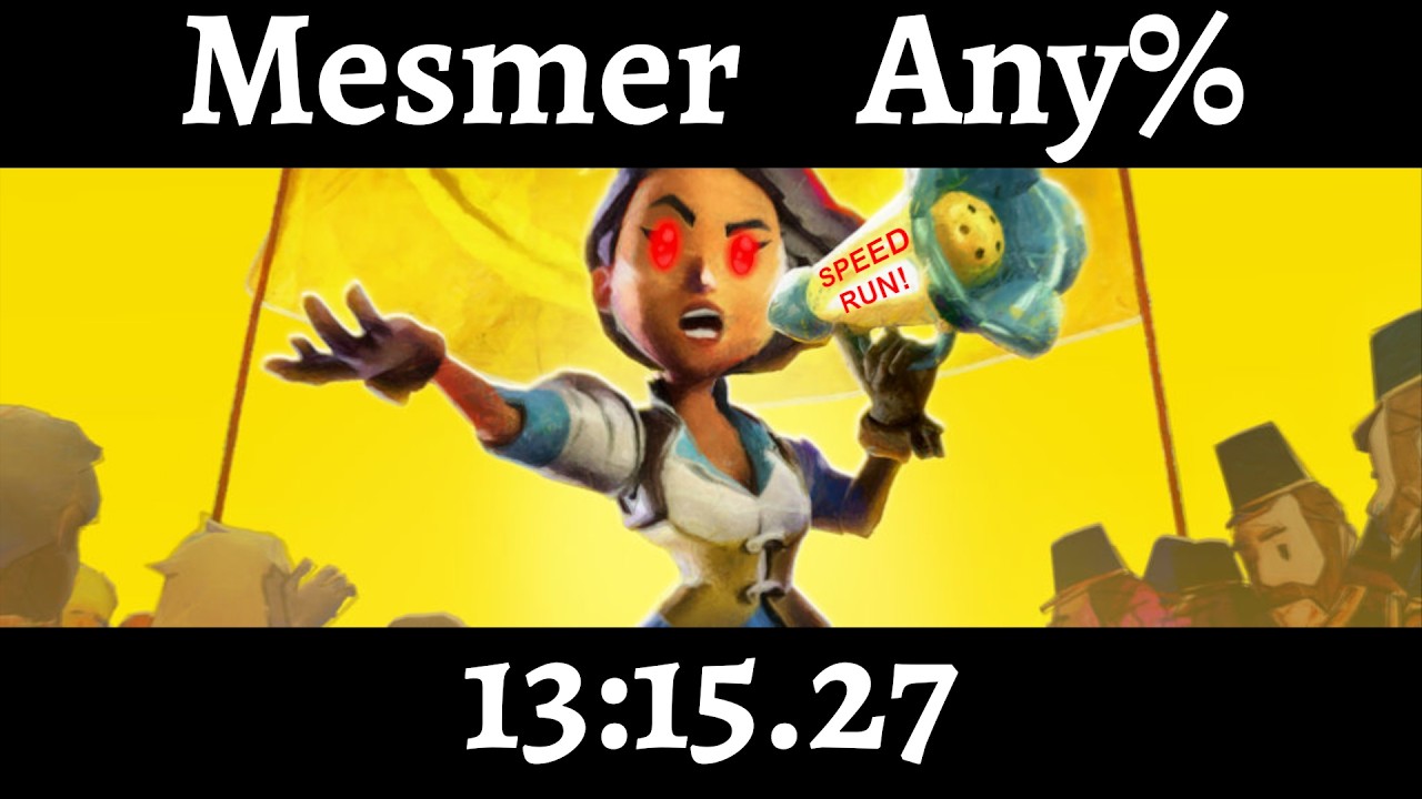 Mesmer Any% speedrun in 13:15:27