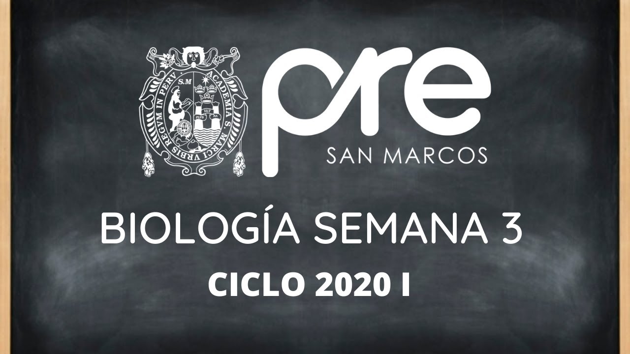 ✅ PRE SAN MARCOS 2020 I / Biología semana 3 / Célula Eucariota