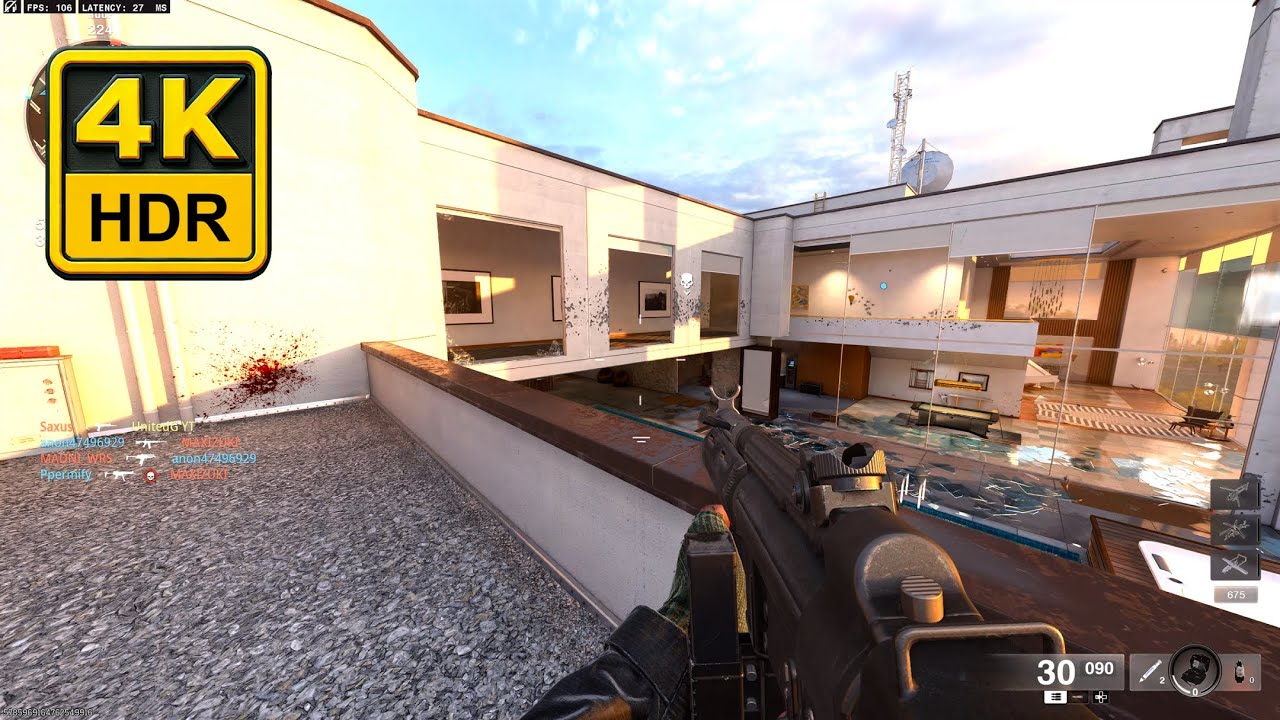 Call of Duty Black Ops 6 Multiplayer Gameplay 4K HDR