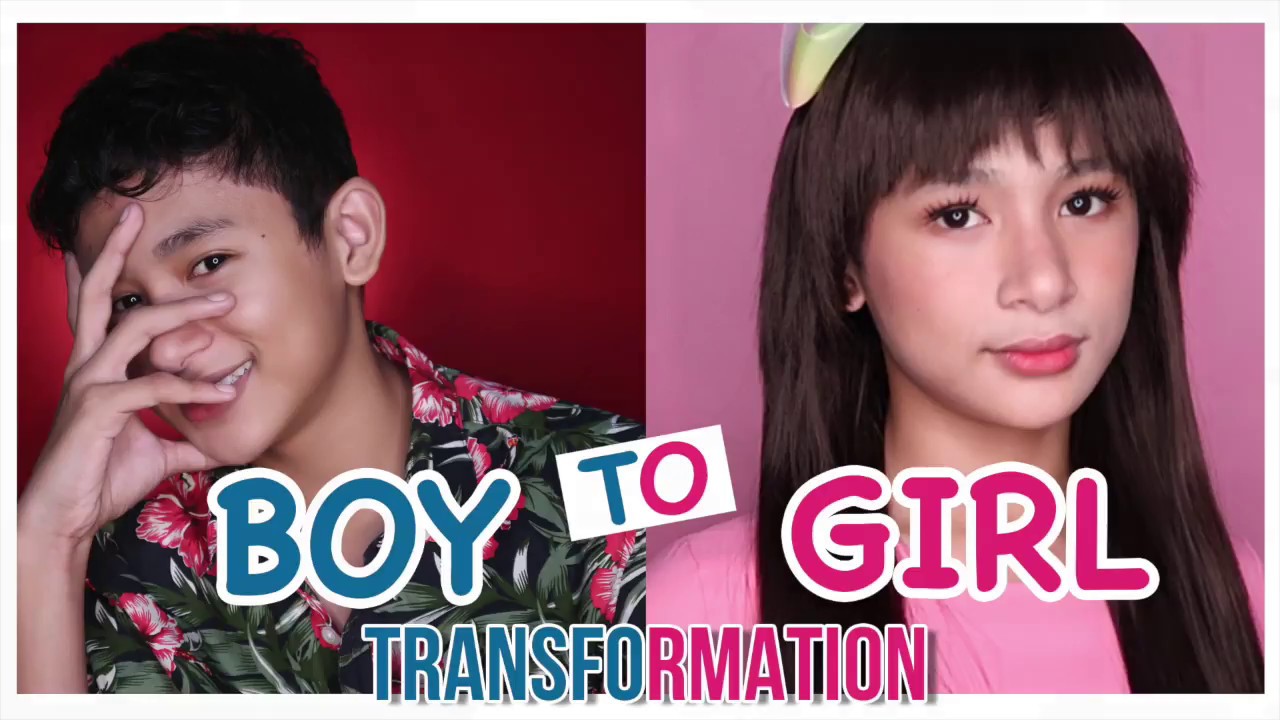 BOY TO GIRL transformation!!!