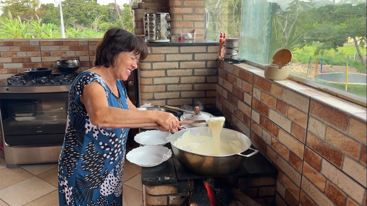 Requeijão caseiro #chacaracristal #requeijao 