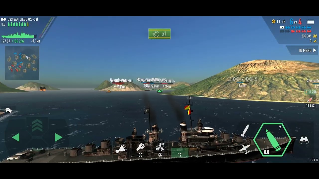 Battle Of Warships: Naval Blitz (San Deigo) 