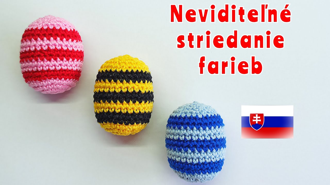 Ako striedať priadze bez viditeľného prechodu farbieb pri háčkovaní