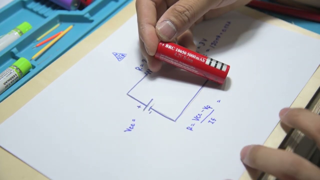 วิธีต่อ คำนวณ ไฟตะเกียง ไฟแคมป์ปิ้ง led filament