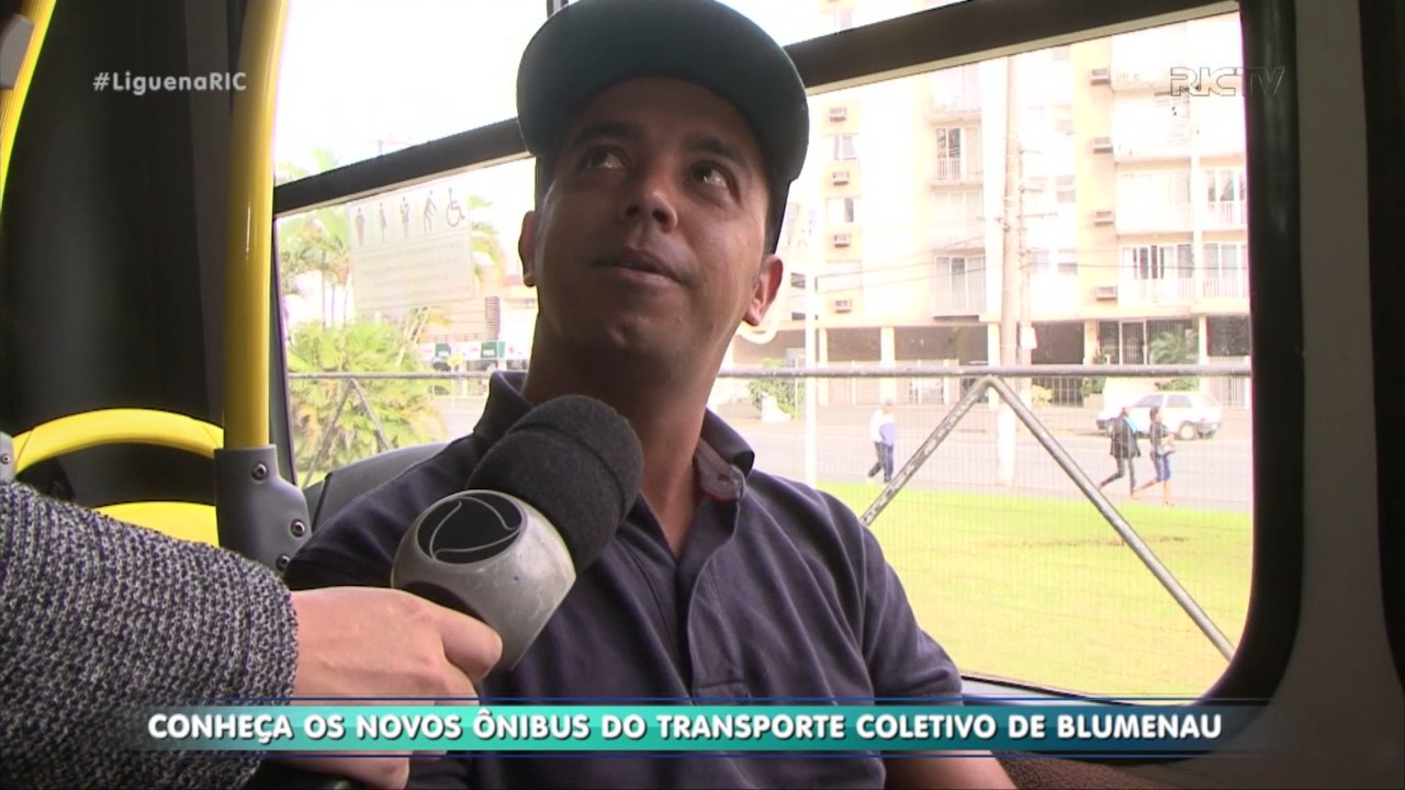 Conheça os novos ônibus do transporte coletivo de Blumenau