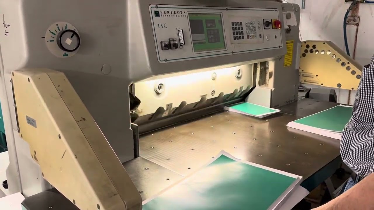 Paper cutting machine Perfecta 92 TVC (1998)