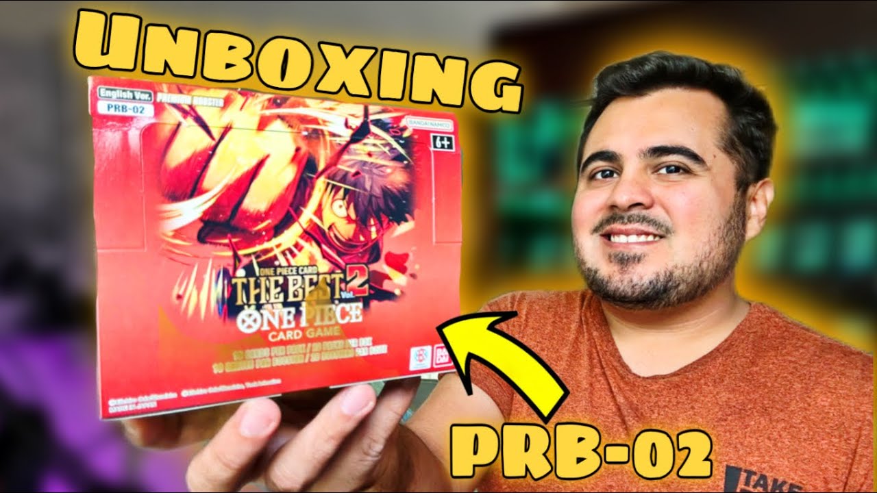 ABRIMOS PRB-02 THE BEST ONE PIECE CARD GAME BOOSTER BOX