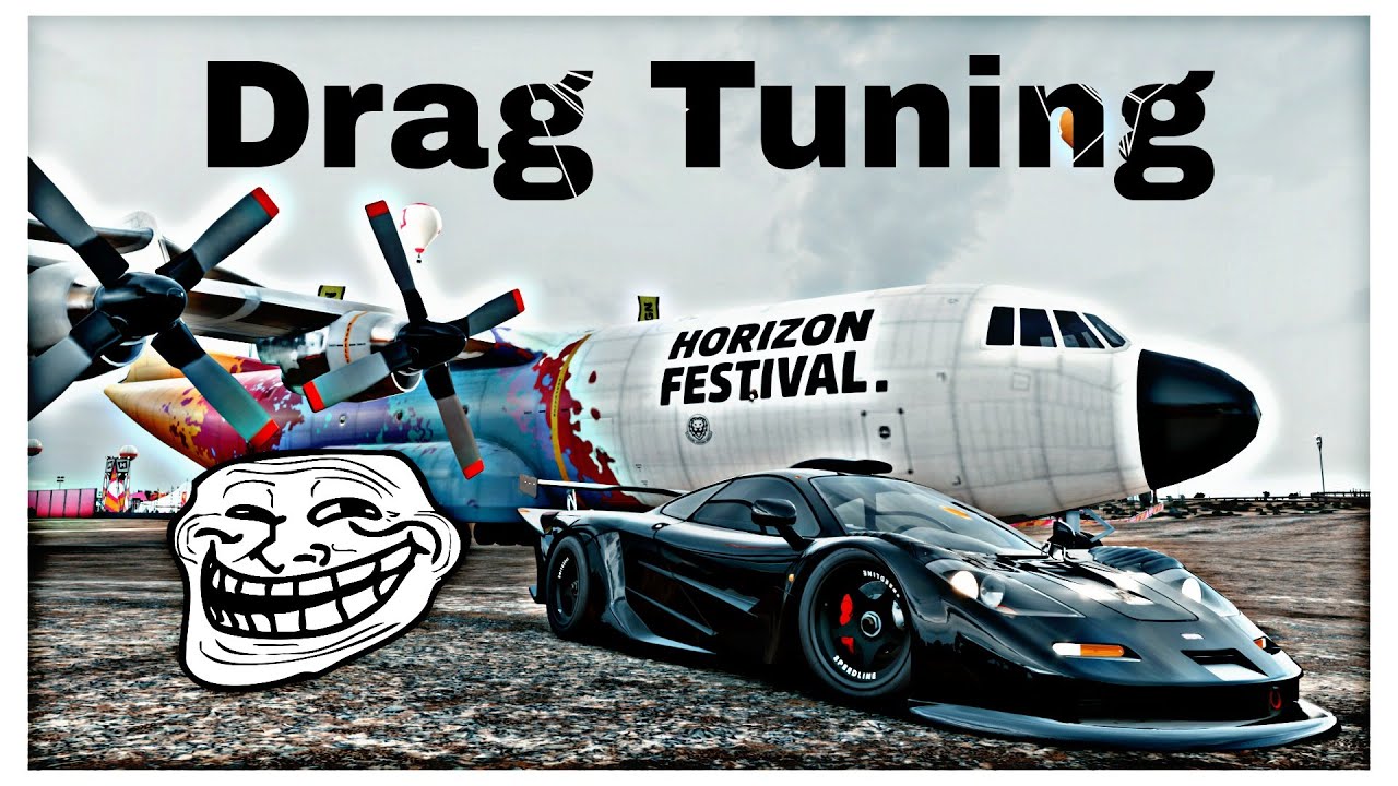 Forza Horizon 5 - 1997 Mclaren F1 GT Drag Tuning Car.
