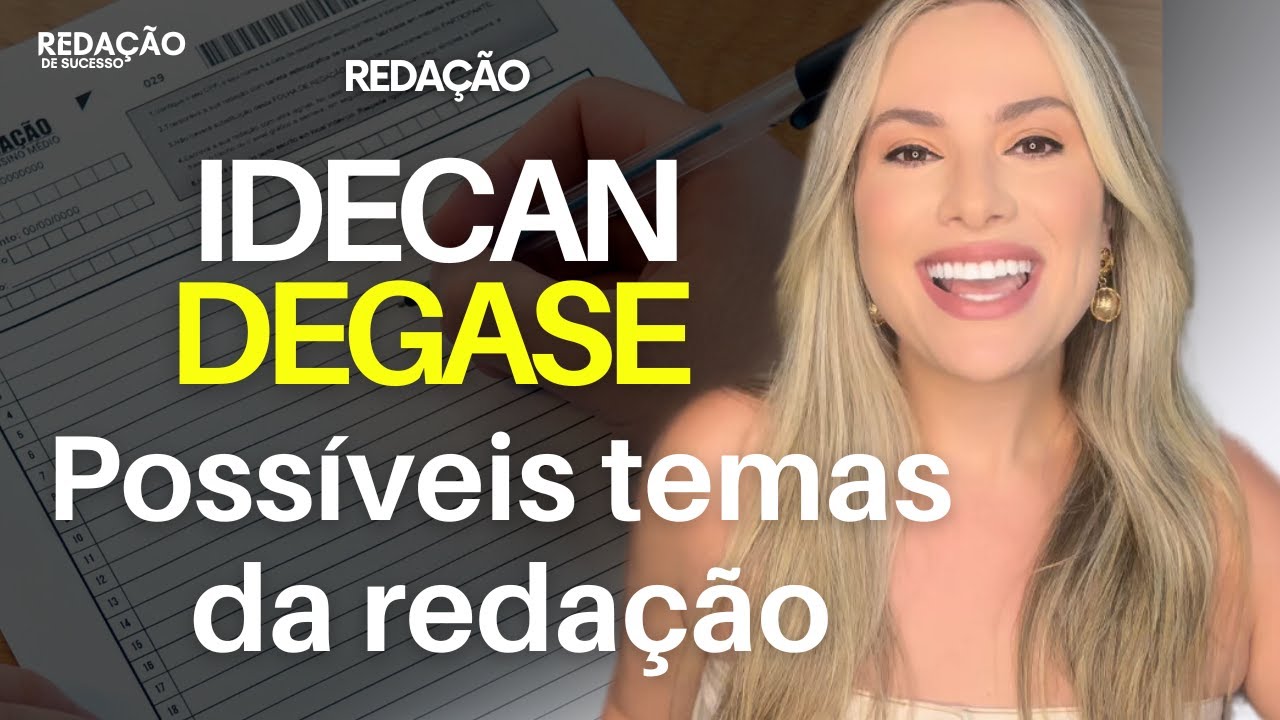 Temas da reda&ccedil;&atilde;o DEGASE