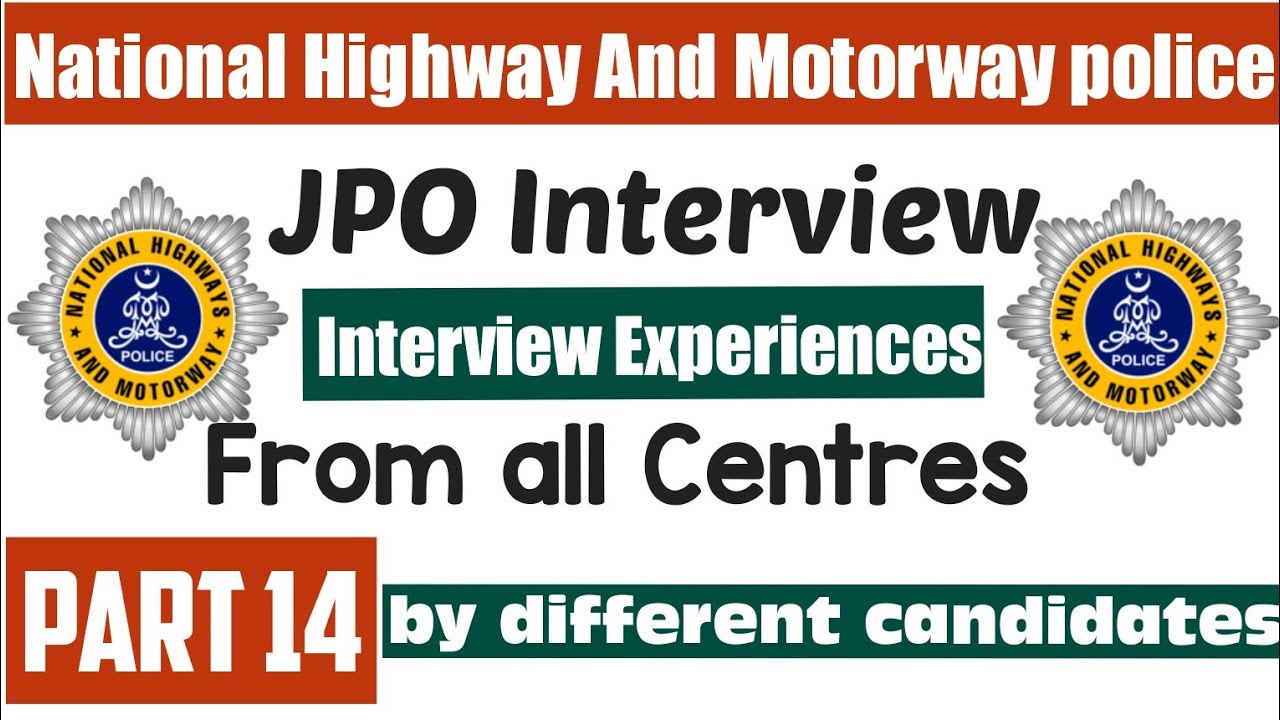 Motorway Police Interview Experience Today || JPO Experience || NHMP Interview Experience