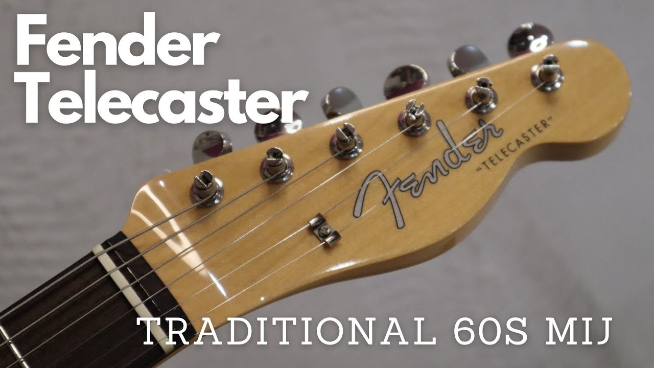 Best Fenders Ever - Fender Telecaster Traditional 60s Review - Made in Japan.