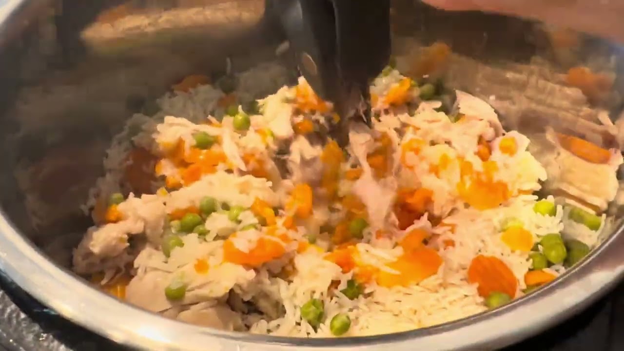 Homemade Dog food in a pressure cooker