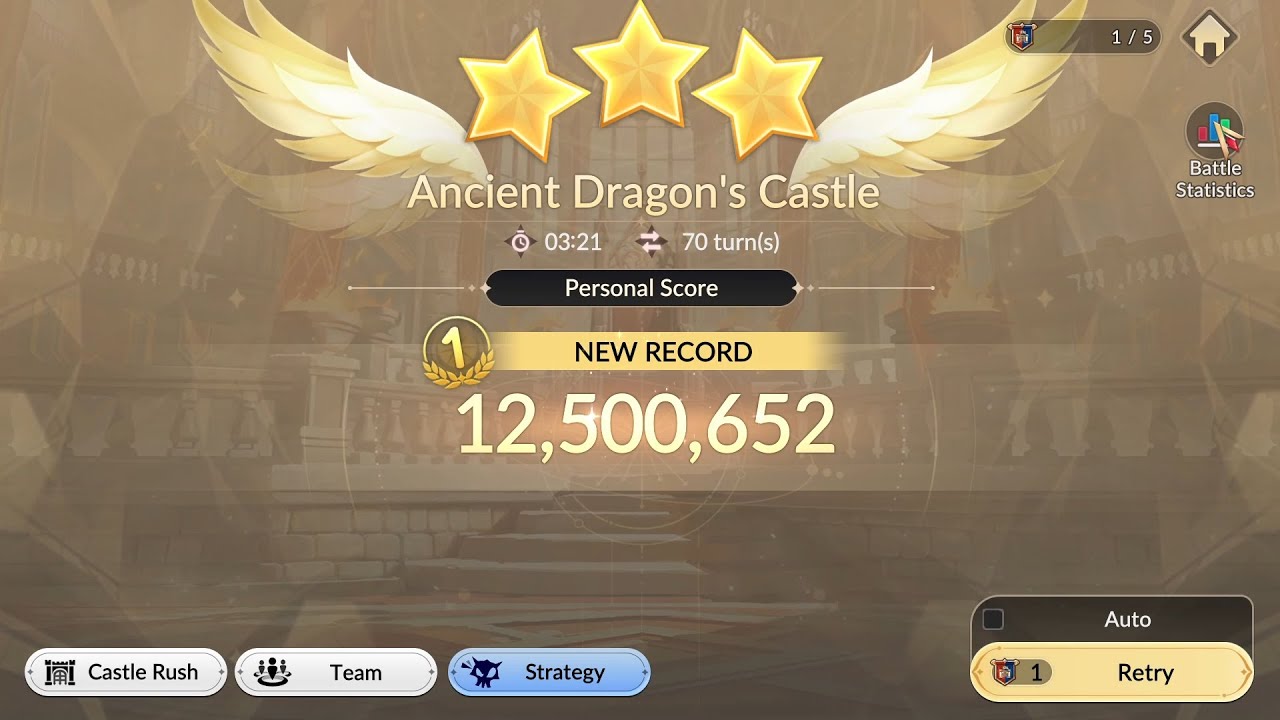 Ancient Dragon's Castle Jave (Castle Rush) 12,5M - Seven Knights Re:BIRTH