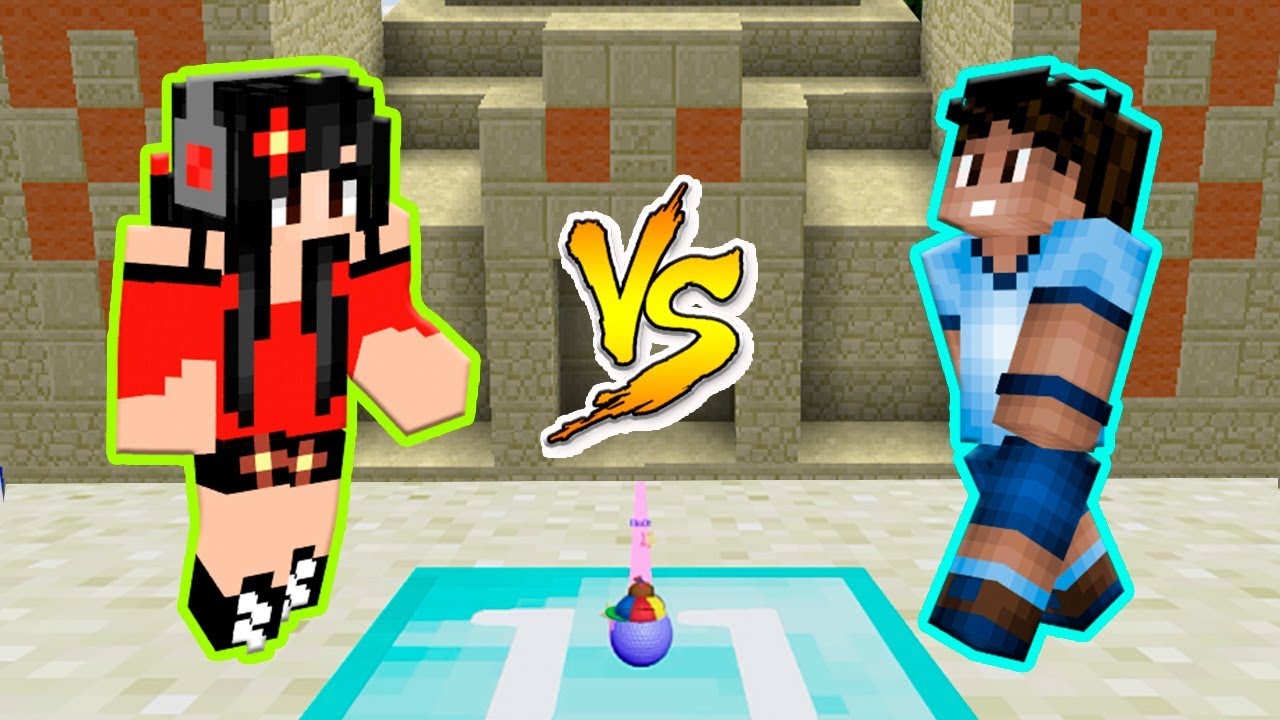 ELIODT VS CECILILLA &iquest;MINECRAFT EN GOLF IT? 🤔 - GOLF IT #5 - MEJORES JUEGOS - JUEGOS DE PC