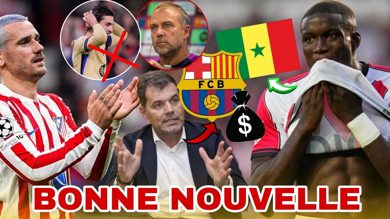 🚨bonne nouvelle barcelone peut recruter sans problème..nabel mendy au Sénégal..Griezmann restera 
