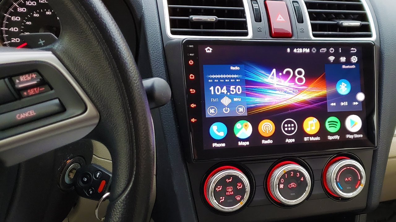 Subaru Impreza WRX/STI 2016-2018 Android CarPlay 9'' Stereo by GTA Car Kits