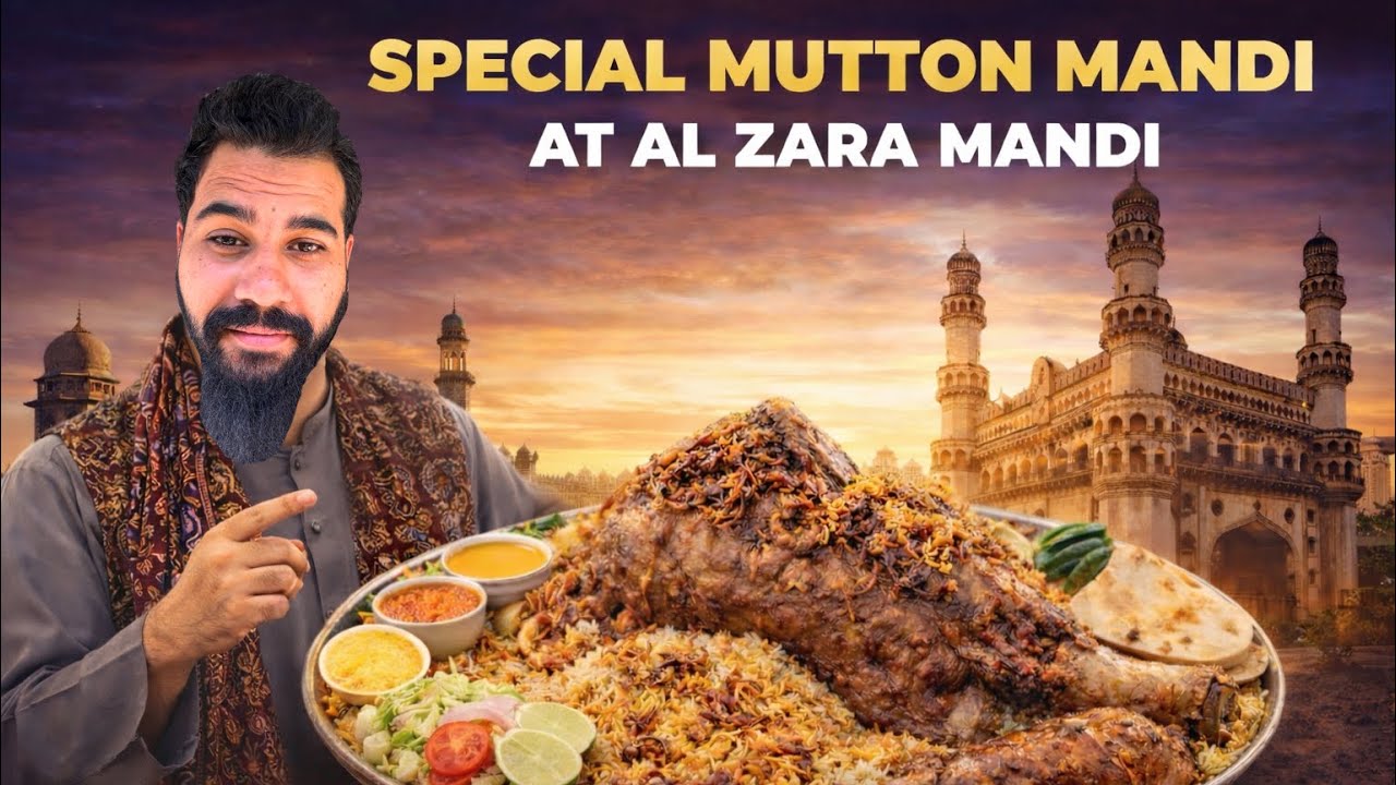 Best Special Mutton Mandi I’ve Ever Tasted @Al-Zara Mandi