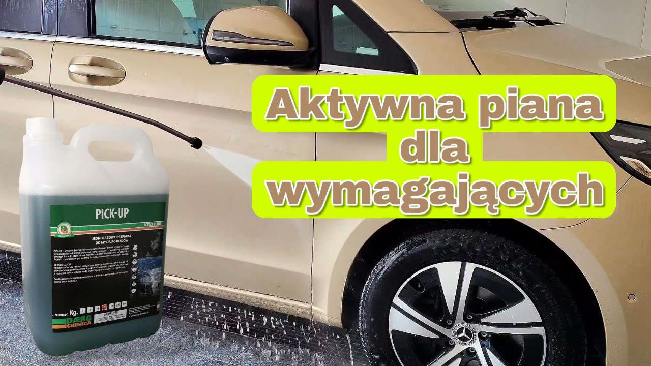 Skuteczna piana aktywna do mycia samochodu | Pick up - aktywna piana | mycie bezdotykowe #foam #car