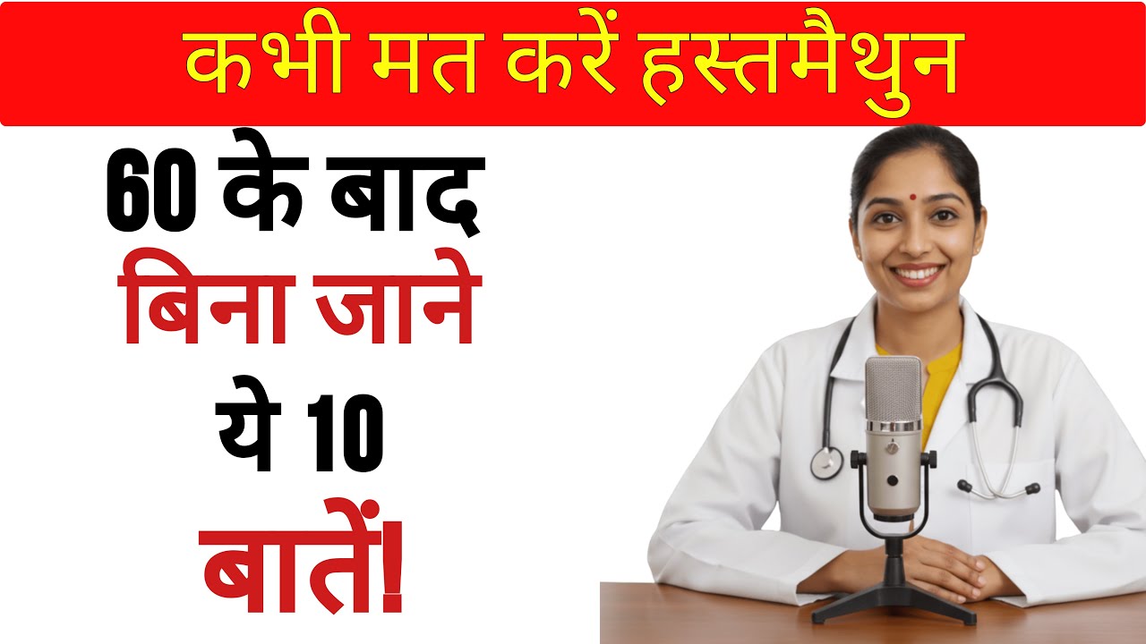 60 साल से ऊपर के पुरुष: इस वीडियो को देखे बिना हस्तमैथुन मत करें...