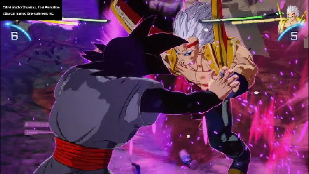 Dragon Ball Sparking Zero: Гоку чёрный против Бэби Вегеты, но точный