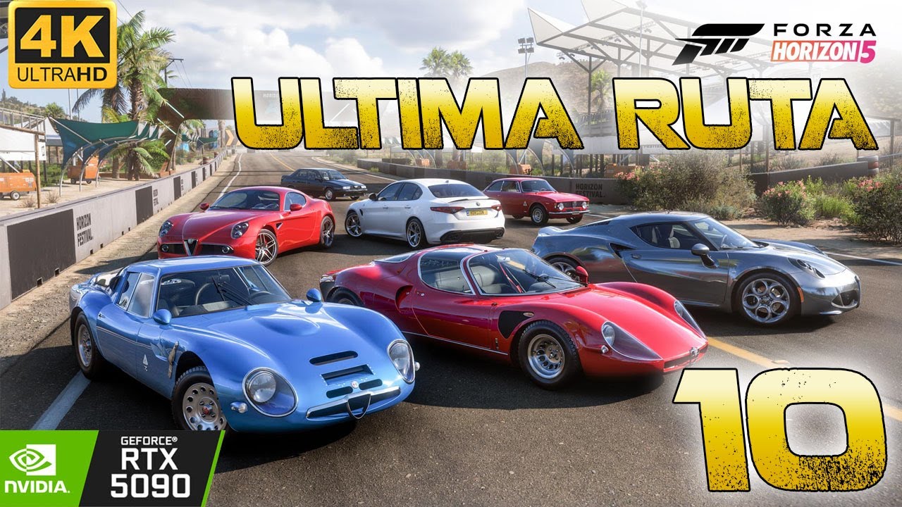 Forza Horizon 5 – Última Ruta: Parte 10 🌅 [4K | RTX5090 | Español | Sin Comentarios]