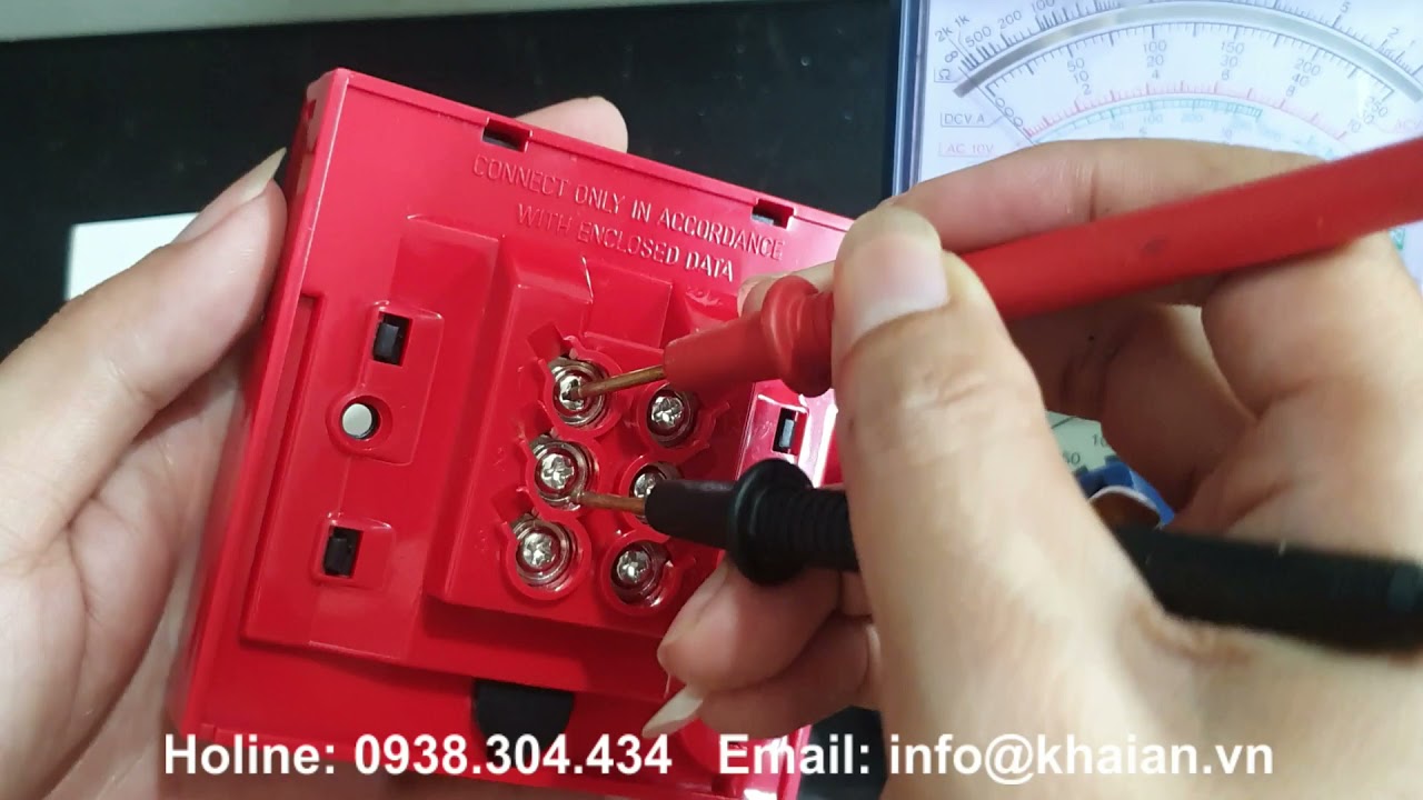 Hướng dẫn Đấu Nối Nút Nhấn Khẩn báo cháy. Công Tắc Khẩn Horing, Changlong,Yunyang #nhankhan #khaian