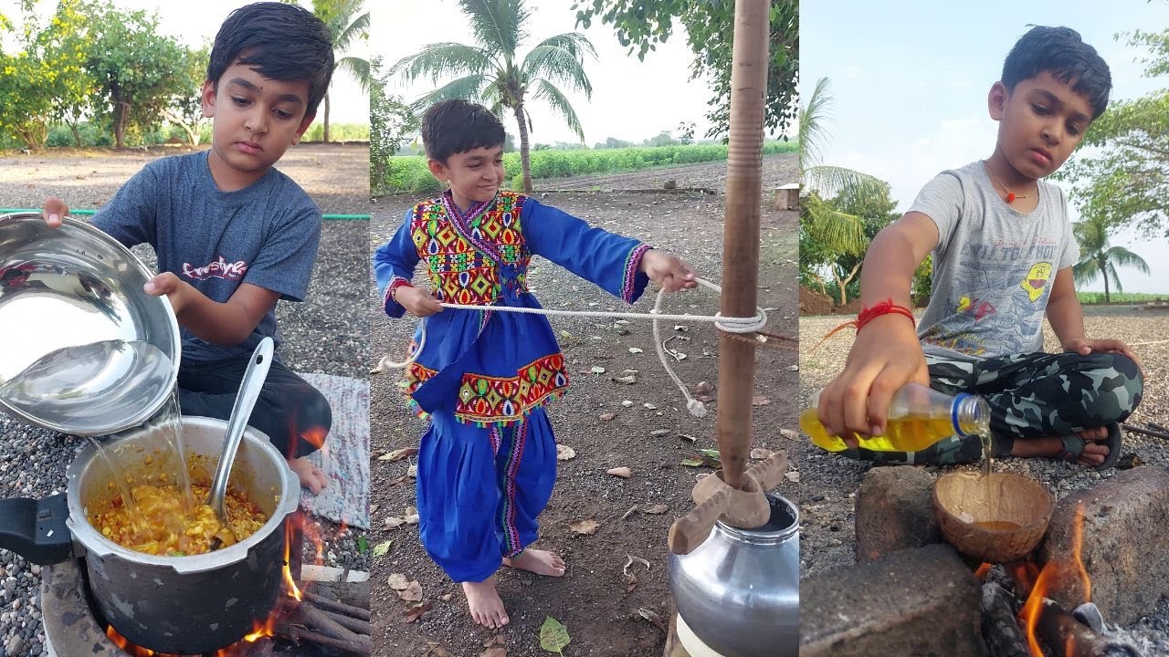 4 Recipe in 1 video | compilation | @Village Cooking Boy