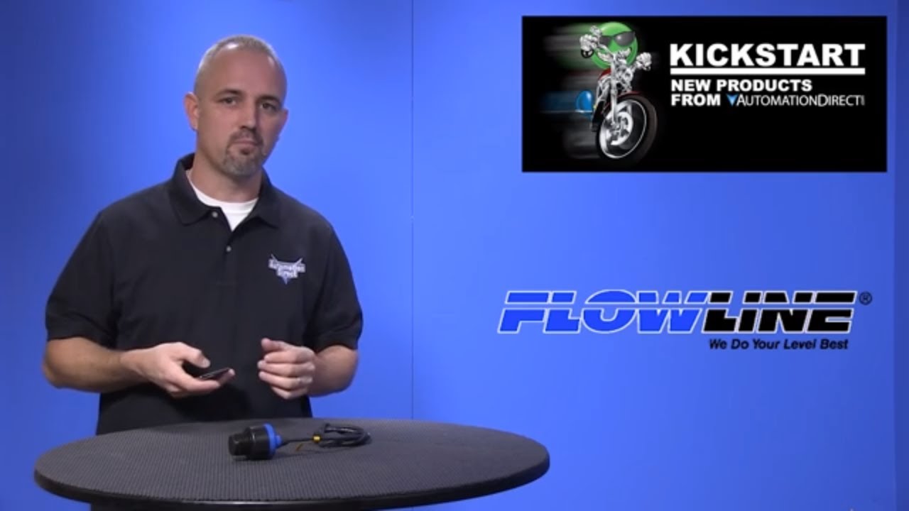 Flowline Ultrasonic Liquid Level Sensors from AutomationDirect