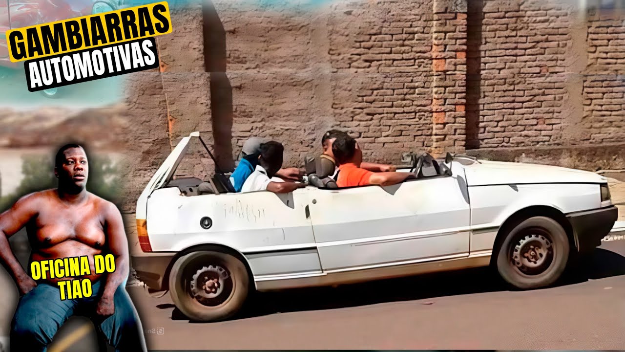 NEM O MECANICO ACREDITOU NESSA GAMBIARRA FEITA NA OFICINA DO TIÃO
