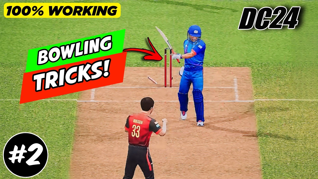 How to TAKE WICKETS IN DREAM CRICKET 24 ft. FAST BOWLERS #2 | DC24 New Update |