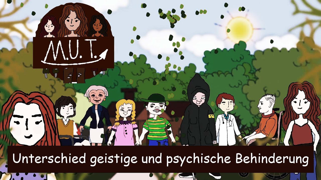 Was ist der Unterschied zwischen geistiger und psychischer Behinderung?