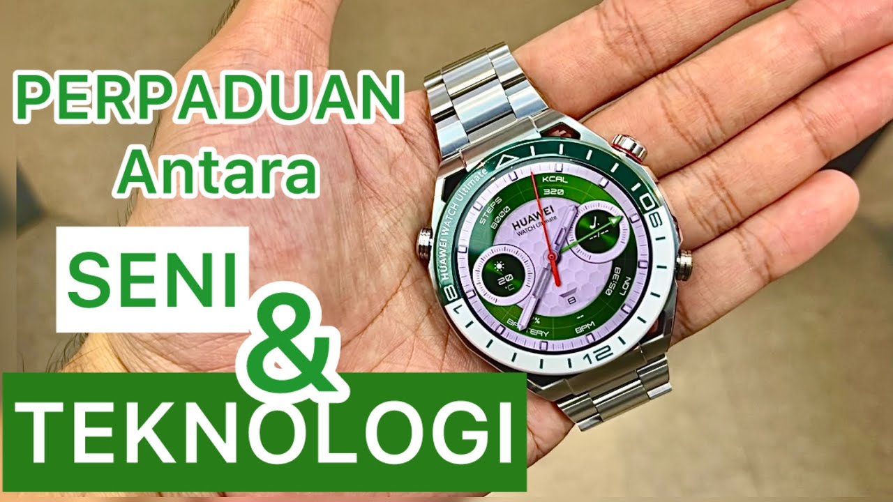 Unboxing Huawei Watch ULTIMATE Green | Huawei Store Yogyakarta