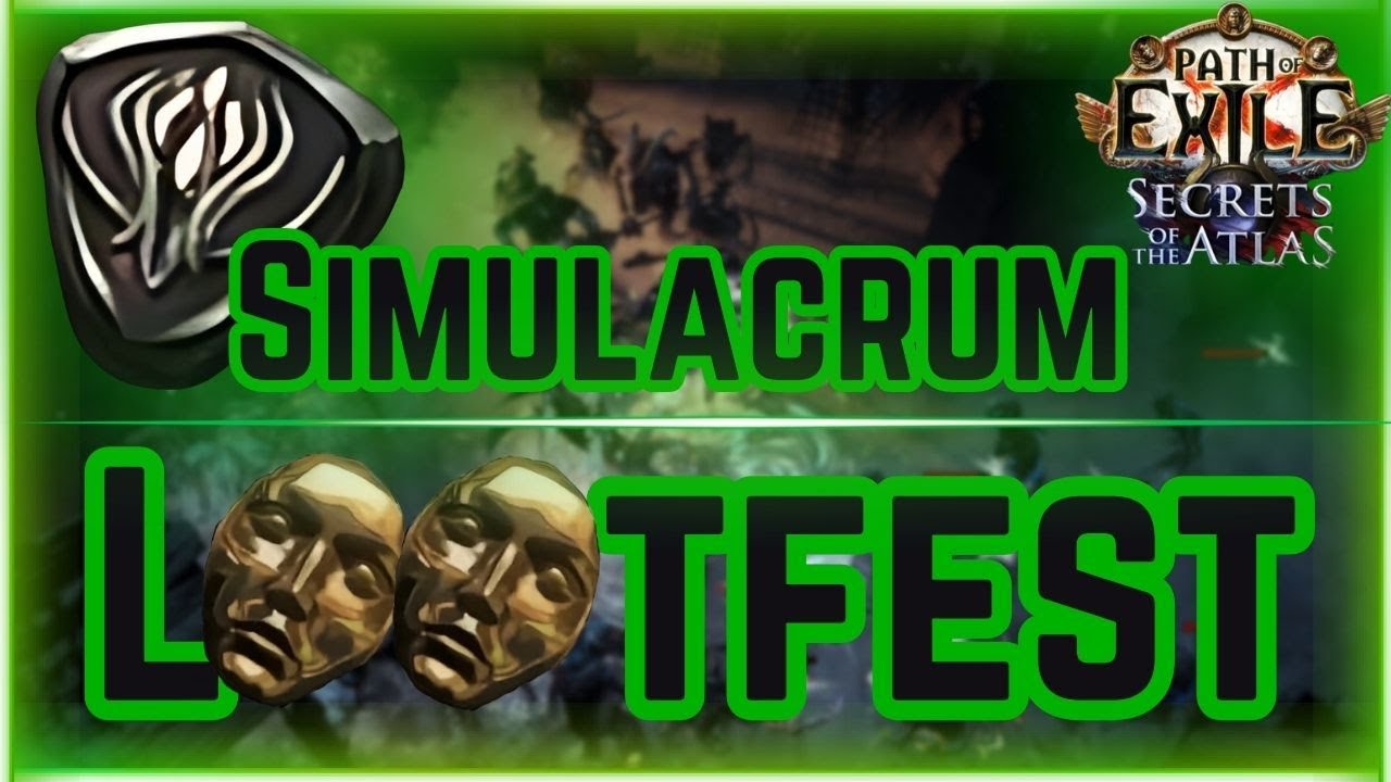 [PoE 3.26] - Сбор добычи в режиме AFK в SIMULACRUM