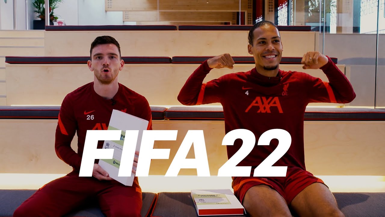 FIFA 22 Reactions: 'You've been downgraded?' | Van Dijk & Robertson hand out VIP FIFA packs